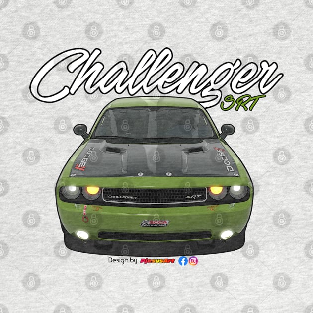 Challenger SRT8 TransAm by pjesusart by PjesusArt